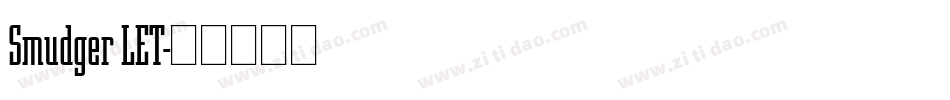 Smudger LET字体转换